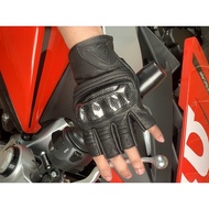 Deinese Leather glove Half finger motorcycle glove Riding Gear