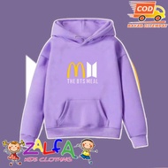 BTS MEAL BTS x MCD BTS K-POP ARMY KIDS HOODIE SWEATER JACKET