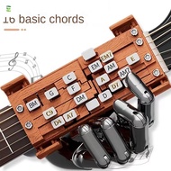 LUOLVTH Acoustic Guitar Chord Presser, Guitar Practice Aid Portable Guitar Teaching Presser, Gifts G
