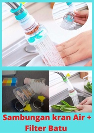 SARINGAN AIR KRAN BATU 4LAPIS-6 LAPIS FILTER KRAN AIR WATER PURIFIER 6 LAPIS - SAMBUNGAN KRAN AIR FI