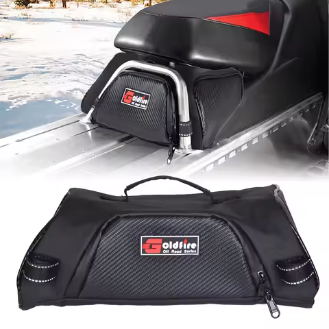 Snowmobile Waterproof Underseat Storage Bag Rear Seat Bags Fit for Polaris Indy 550 600 800 RMK 800 