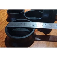 3 inches (76MM) inner diameter ROUND OUTER HEAVY DUTY Tubular Rubber Footings /Stopper