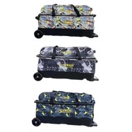 Bowling Bag - XTECH- 3 BALL HANDLE SLIM - COMIC WOW/ TRI STAR / YELLOW ARROW - X Proshopx Perak