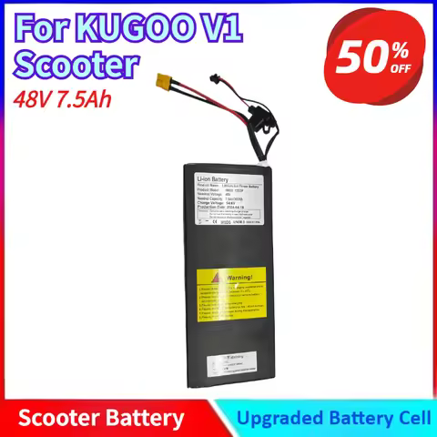 48V 7.5Ah High-Quality Lithium 18650 Battery Pack 13S3P for Electric Scooter Built-in Replacement Ba