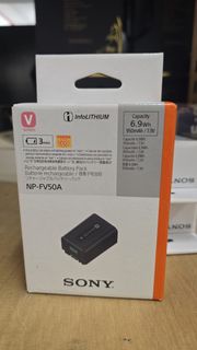 全新Sony NP-FV50A 原裝電池