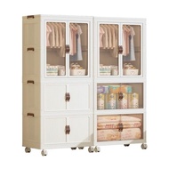 Baby Storage Cabinet Installation-Free Baby Wardrobe Children's Wardrobe Baby Wardrobe Plastic Snack Storage Locker