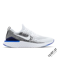 Nike Epic React Flyknit 2 White Gray Men's Shoes Low-Top Lightweight Woven Sneakers Jogging BQ8928-102