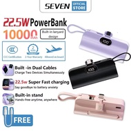 【Capsule power bank】10000mah Mini power bank 3C Certification Portable Powerbank 100% original mobil