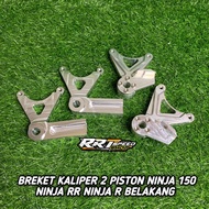 Cnc BRACKETS CALIPER 2 PISTON NINJA 150 NINJA RR NINJA R ALUMINUM REAR