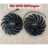 (New) MSI 2070 2070super Graphics Card Cooling Fan <95 mm> (1 Pair Separate Cable)