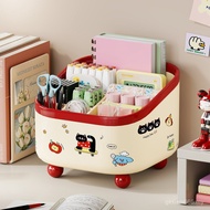 Desktop Stationery Compartment Storage Rack Student Book Box Dormitory stock Storage Box Tidy-up Cut