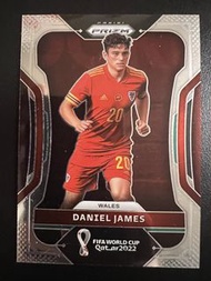 2022 Panini Prizm FIFA World Cup Qatar 2022 Soccer Wales Daniel James 足球卡