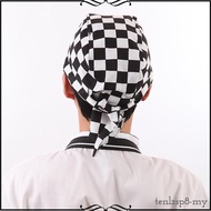 [Tenlzsp8] Men Women Catering Chef Cook Bakers Charms Restaurant Cafe Use Black and White Check Patt