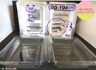 กล่องพลาสติกใส DD 104 กล่องเบเกอรี่ กล่องอาหาร DD-104 เนื้อOPS (100ชิ้นแพ็ค) (พร้อมส่ง)