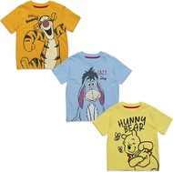 Disney Winnie the Pooh Eeyore Tigger 3 Pack Graphic T-Shirts Infant to Little Kid