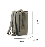 LR กระเป๋าสะพายผ้าแคนวาสหนา แบบสะพายไหล่ รุ่น MH-0308 (M12-018) จากร้าน Lady Rewards