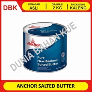 ANCHOR SALTED BUTTER 2 KG / BUTTER ANCHOR / ANCHOR MENTEGA