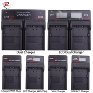 D07S Dual Camera Battery Charger For Panasonic CGR-D28S D07S D08S D16S D54S S602A