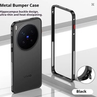Ultra Thin Aluminum Frame Metal Bumper Case For VIVO X200 X300 Ultra Pro X300s X200s X200FE X300FE Y