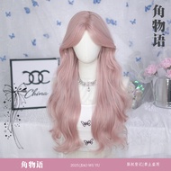 Wig lolita lolita Full Headgear Wig Long Curly Hair Two-Dimensional Daily Simulation cos lolita Cute