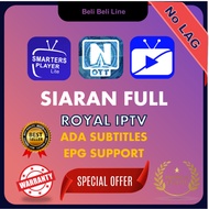 ROYAL IPTV OTT NAVIGATOR | NO LAG | ANDRIOD SUPPORT | FULL PLAYLIST 2025 | IPTV STREAM PLAYER