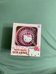 🔔 限時特價【近全新】Hello Kitty 正版 USB 桌上型小風扇