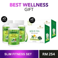[GIFT SET] 2b ALAVIE Resyze Tea EXP 08/26 + 3b AVALON Multiple Herbal Clenz *Teh Kurus, Detox*