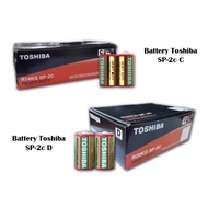 Toshiba Heavy Duty C & D Size 1.5V Battery - Size C (24Pcs)/Size D (20Pcs)
