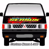 L300 Front Sticker Pick Up Front Sticker Carry Front Sticker L300 cary Sticker COOL CUTTING STICKER