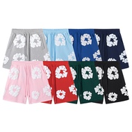 New Denim Tears Full Print Casual Shorts