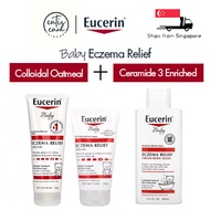 Eucerin, Baby Eczema Relief Cream Series, Reduce Incidence of Eczema Flare-Ups, Fragrance Free, Dye 