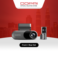 [2026 NEW] DDPAI N3 Pro 3K 1620P Front & Rear Super Capacitor Dash Cam with Built-In GPS & ADAS