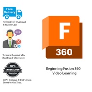 Beginning Fusion 360 Video Learning
