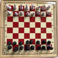 Small white table chess 32×32cm
