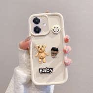 เคส OPPOA5i Pro OPPO A5i Pro OPPOA5iPro เคสโทรศัพท์ โปรดีไซน์ใหม่น่ารักการ์ตูน3D ยิ้มใบหน้ายิ้มได้ตุ