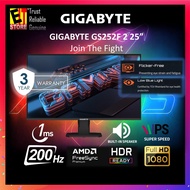 GIGABYTE GS25F 2  25" / GS27F 27" GAMING MONITOR - FHD & HDR READY / IPS SUPER SPEED / 200HZ /1ms / 