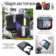 Ready 🔥TANKER ABS TOP BOX🔥 45L Top Box Motorcycle Aluminium Top Box 45L Universal ALUMINIUM PREMIUM 