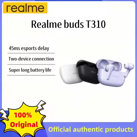 Original realme Buds T310 true wireless Bluetooth headset active noise reduction Joker everyday wear