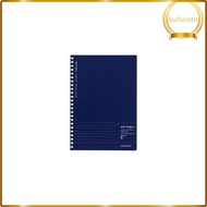 KOKUYO Soft Ring Biz Notebook SJ231BT-DB, A5 Dotted Ruled, Navy, Japanese Stationery