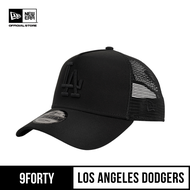 New Era 9FORTY A-Frame Trucker Los Angeles Dodgers Black Snapback Cap