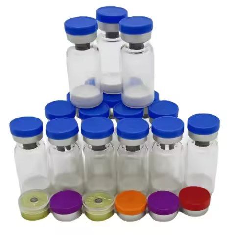 3ml vial Transparent glass bottle rubber stopper Storage of freeze-dried powder weight loss peptide