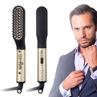 Professional Hair Comb Brush Beard Straightener Multifunctional Hair Straightening Comb Hair Curler Fast Heating Styling Tools