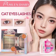 MATA MPH Diary Natural Soft Eyelash Paint Self Adhesive Eyelash Extensions Cluster Eyelash Curl Wisp