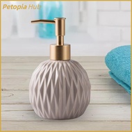 Ceramic Soap Dispenser Hand Pump Elegent for Hotel Supply Lotion Shampoo