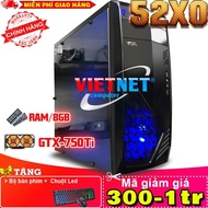 [Trả góp 0%]Máy tính pc chơi game pc gaming VNgame 52X0 i5 2400 card rời VGA Ram 8GB Hdd 250GB chuyê