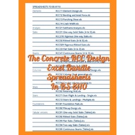 The Concrete RCC Design  Excel Bundle Spreadsheets In BS 8110