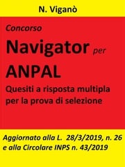 Concorso Navigator per ANPAL. 1360 Quesiti per la prova selettiva N. Viganò