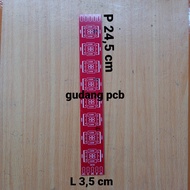 PCB Toshiba 8 set PCB tr final toshiba PCB line transistor toshiba 8 pasang