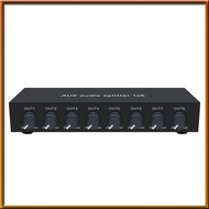 [chasoedivine.] AUX Audio Splitter Multi Headphone Audio Splitter Amplifier Stereo Audio Amp Adapter