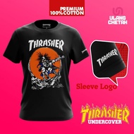Thrasher Skateboard Magazine Premium Tshirt D05 - Tshirt Unisex 100% Premium Cotton